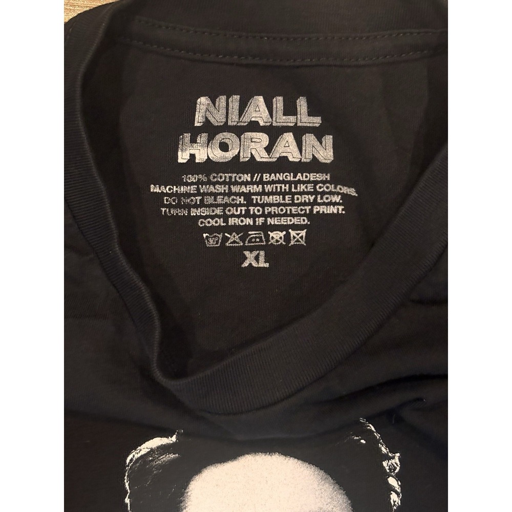 Niall Horan The Show 2024 Tour T-Shirt Black Concert Tee Men XL Official Merch - Picture 5 of 11